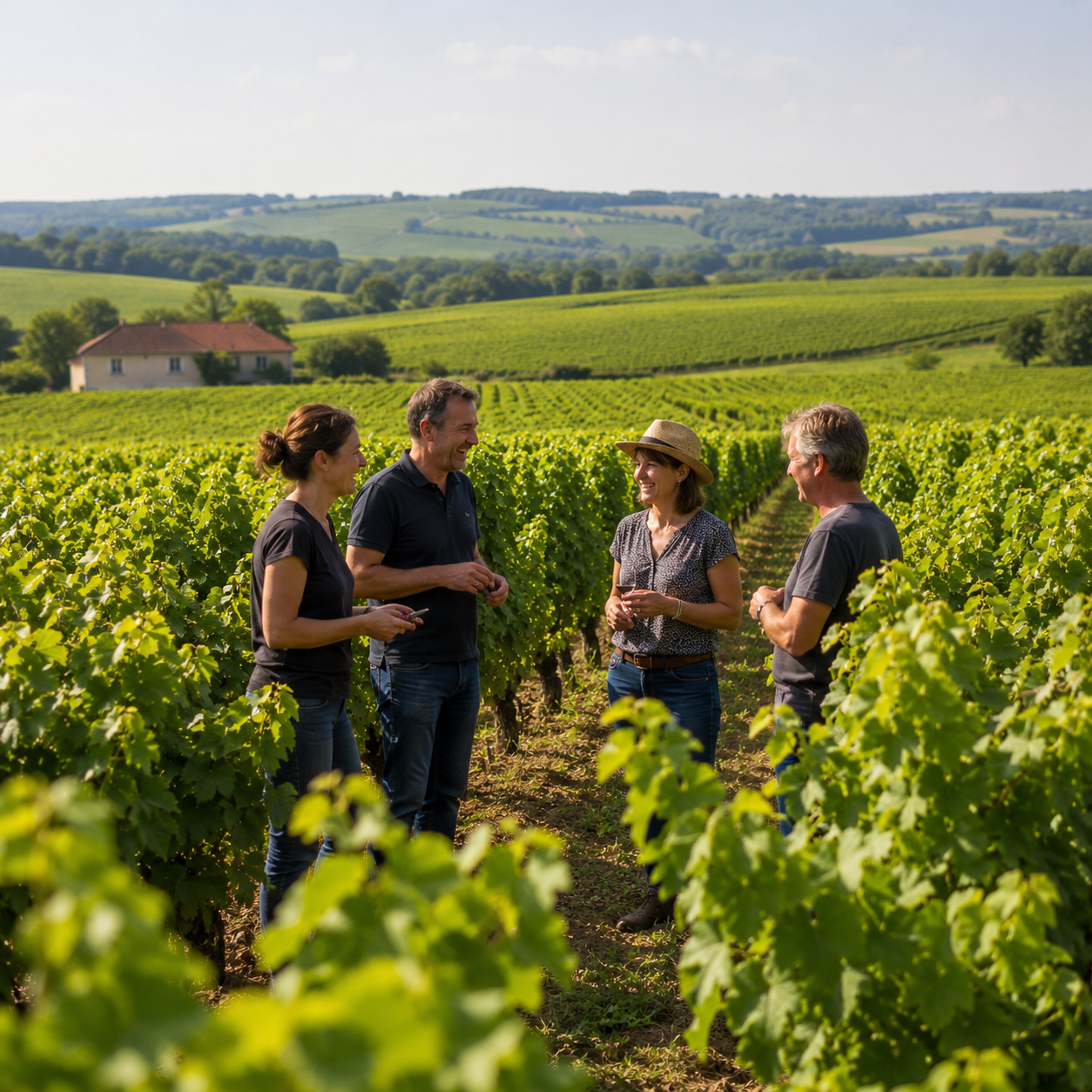 Dégustation au Domaine Château Princé